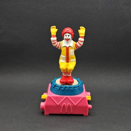 McDonald's McDonalds Ronald on Trampoline from Twisting Sports 1993 Used Figure