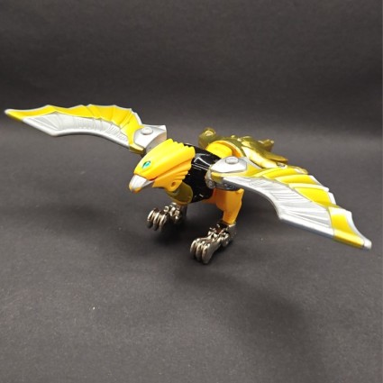 Power Rangers Wild Force Gaoranger DX Gao King Megazord Eagle Head gebrauchte Figur