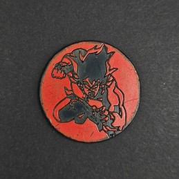 Dragon Ball Z Goku (Red) Used Pog slammer (Loose)