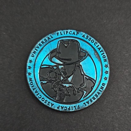 Dick Tracy (Blue) Pog slammer (Loose)