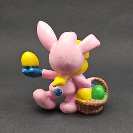 Smurfs - Smurfette Easter Bunny second hand Figure (Loose)