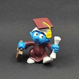 Schleich The Smurfs Graduate Smurf second hand Figure (Loose)