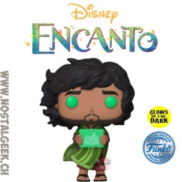 Funko Pop N°1425 Encanto Bruno Madrigal GITD Exclusive Vinyl Figur