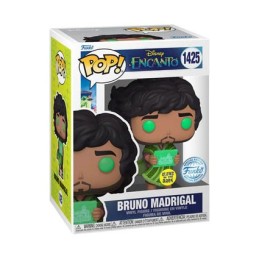 Funko Pop N°1425 Encanto Bruno Madrigal GITD Exclusive Vinyl Figur