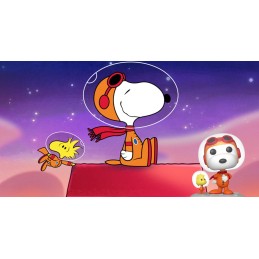 Funko Pop N°1679 Peanuts Astronaut Snoopy & Woodstock Vinyl Figur