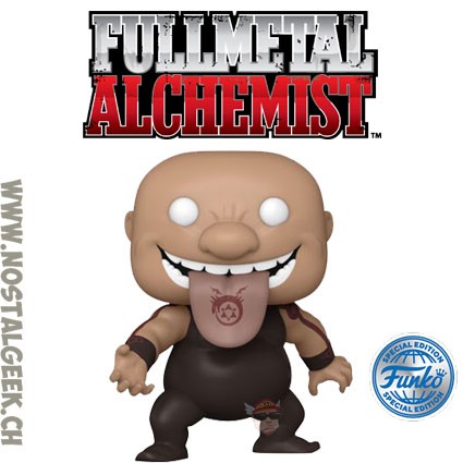 Funko N°1582 FullMetal Alchemist Gluttony Exclusive Vinyl Figur