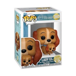 Funko Pop N°1553 La Belle et le Clochard Lady avec Chiot