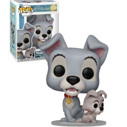 Funko Pop N°1554 Lady & The Tramp The Tramp with Puppy Vinyl Figur