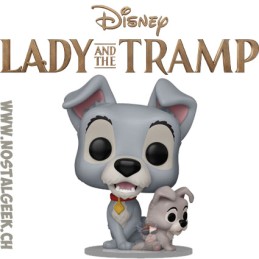 Funko Pop N°1554 Lady & The Tramp The Tramp with Puppy Vinyl Figur