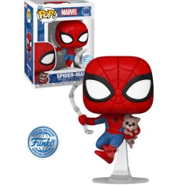 Funko Pop N°1449 Spider-Man With Sandwich Vinyl Figur