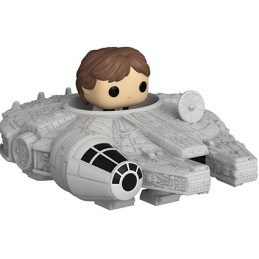 Funko Bitty Pop Rides Star Wars Han Solo & Millenium Falcon Vinyl Figure