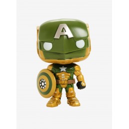 Funko Funko Pop N°299 Games Marvel Contest of Champions Civil Warrior Phosphorescent Edition Limitée