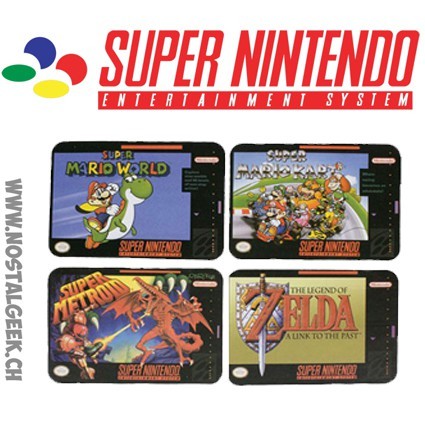 Sous-verres Nintendo SNES