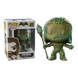 Funko Funko Pop Heroes Batman vs Superman Aquaman Patiné Bronze Edition Limitée