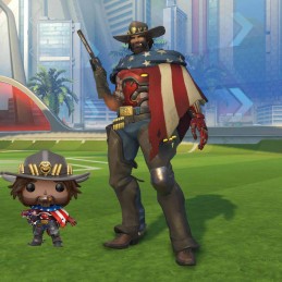 Funko Funko Pop Overwatch USA McCree Edition Limitée