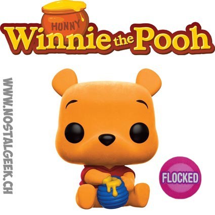 funko pop flocked winnie the pooh