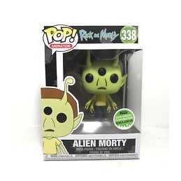 Funko Pop N°338 ECCC 2018 Rick et Morty - Alien Morty Vaulted Exclusive Vinyl Figur