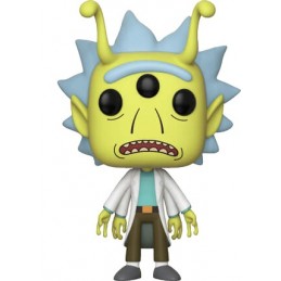 Funko Pop N°337 ECCC 2018 Rick et Morty - Alien Rick Vaulted Edition Limitée Vaulted