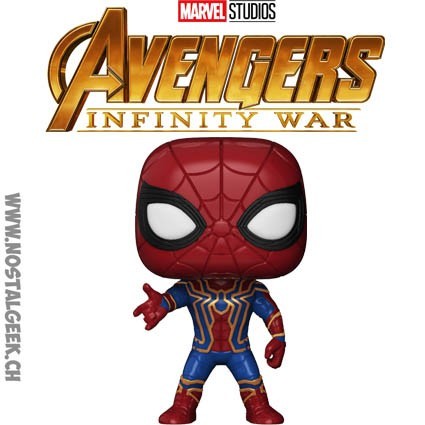 iron spider infinity war funko pop