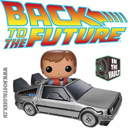 marty mcfly delorean funko